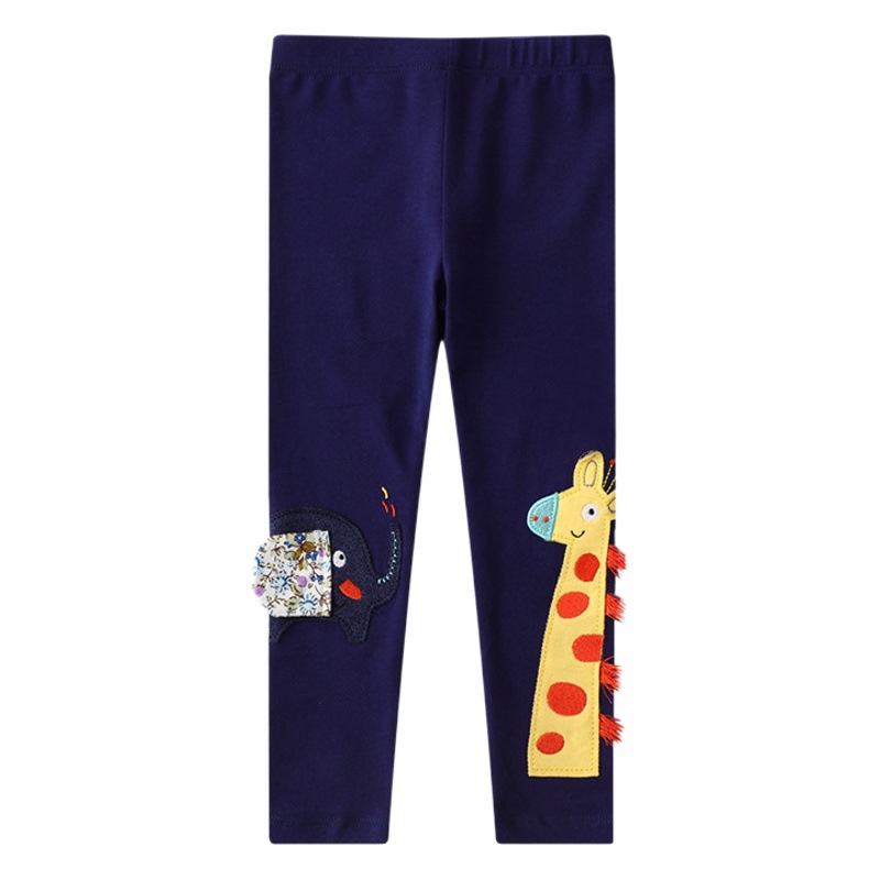 European and American Kidsren's Pants 2025 Autum New Girls' Leggings Baby Knitted Leggings Factory Direct Sale