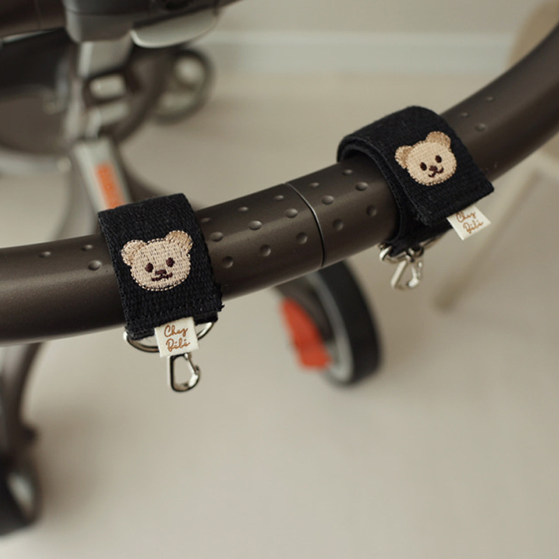 Picture of Han Feng Baby Carriage Universal Hook Bear Fabric Pendant Multifunctional Load-bearing Hook Trolley Hanging Bag Accessories