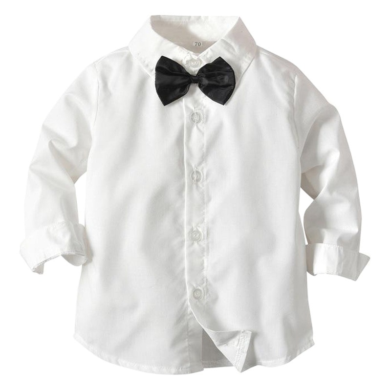 Children's Gentleman suit Children's Clothing Autumn Boy's Plaid Vest Three-piece suit Shirt Trousers Clothes One-piece