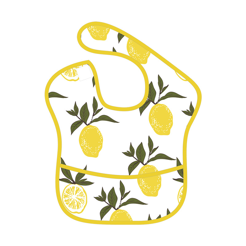 Picture of Summer Baby Waterproof Saliva Napkin Bib Kidsren's Eating Bag Feeding Supplement Bag 1-4 Years Old Anti-Vomiting