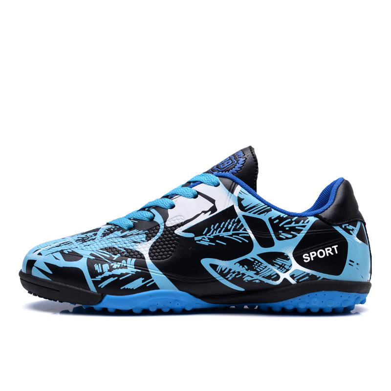 Picture of Youth Spike Training Football Shoes Campus Outdoor Men's and Women's Low-Top Artificial Grass Spikes Competition for Male and Female Students