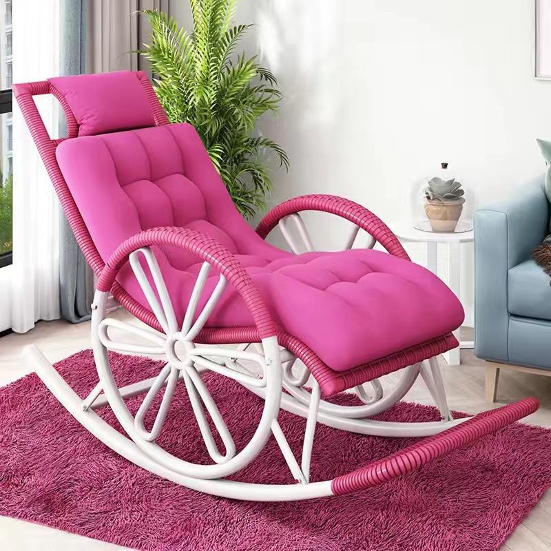 Picture of Household Rocking Chair Leisure Rocking Chair Creative Recliner Adult Leisure Chair Balcony Rattan Chair Internet-Fun Chair