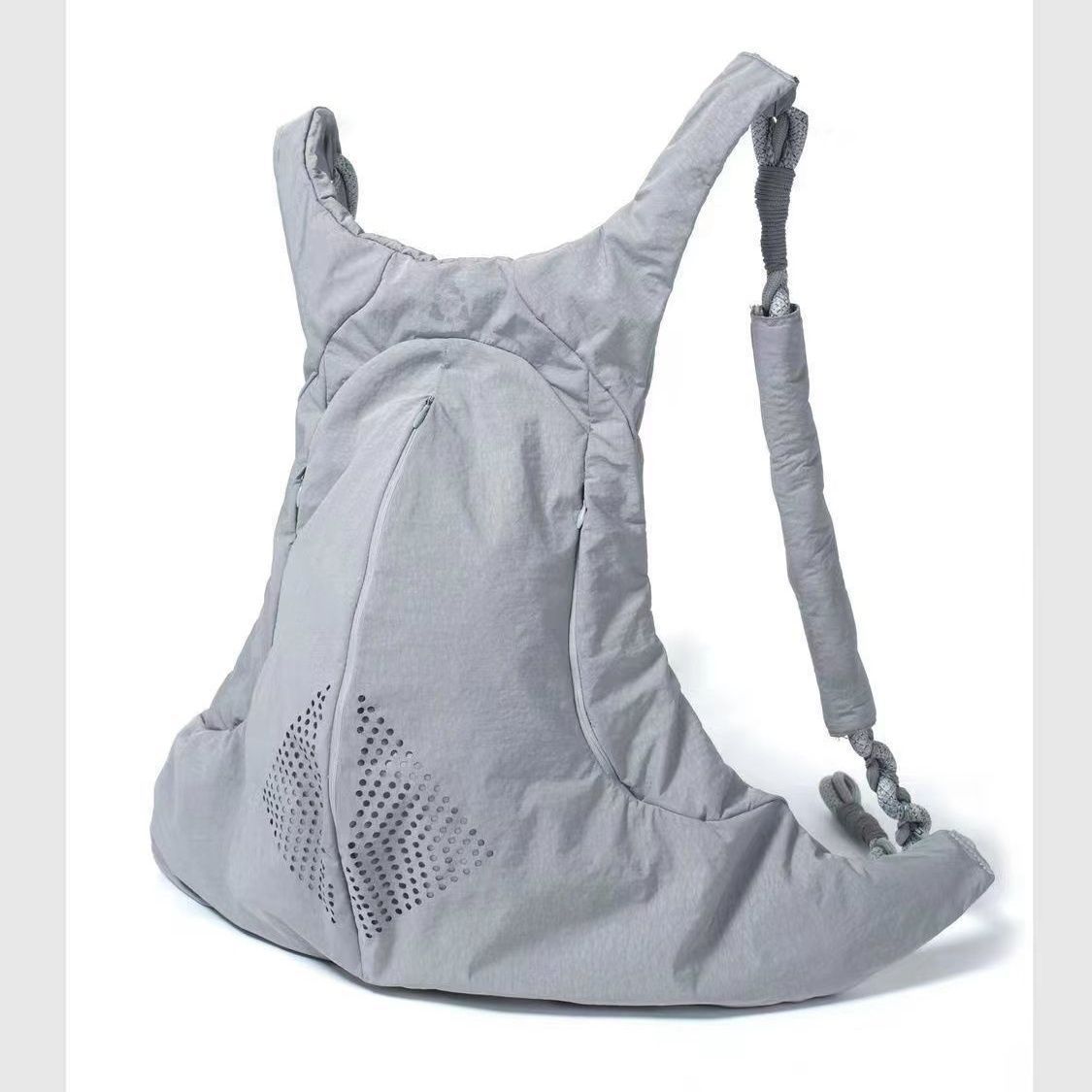 Picture of Interris24Ss Spring and Summer Original Punched Two-Color Structure Sports and Leisure Backpack Work Clothing Outdoor Backpack