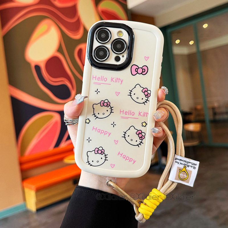 Picture of Suitable for OPPO Find X7 Pro Phone Case X5 Protective Case X3 Frosted Cute Hello Kitty Drop-resistant New