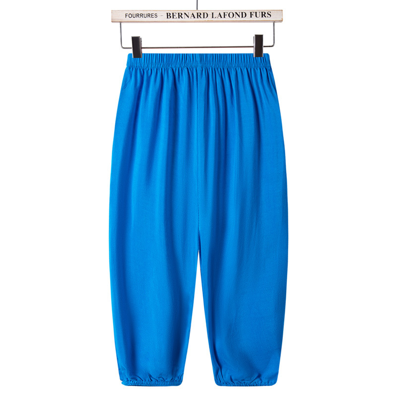 Picture of Summer Anti-Mosquito Thin Children's Casual Pants for Boys and Girls, Parent-Child Casual Long Pants, Breathable Boys' and Girls' Pants Wholesale