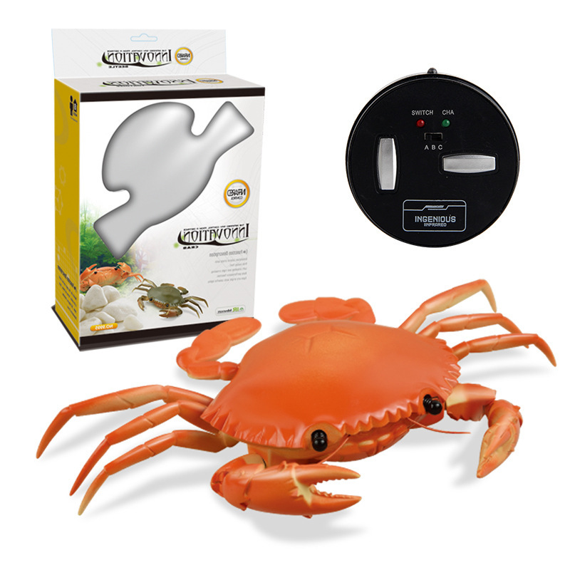 Picture of New exotic simulation infrared remote control insect fly bee ladybug crab mantis mouse trick toy wholesale