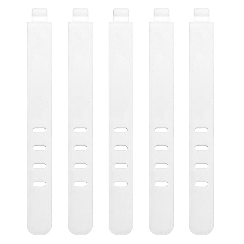 Picture of 95mm four-hole silicone data cable tie winder wire digital storage cable organizer Cord Organizer