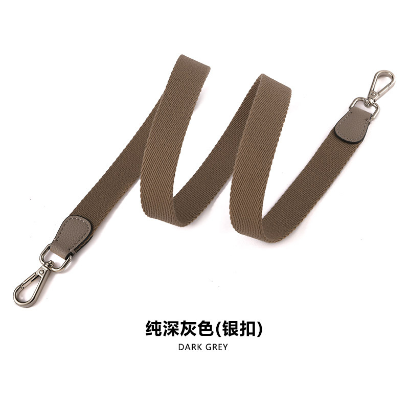 Picture of Mahuangshi MHS-F-34 Wide Strap Lightweight Comfortable Full Narrow Side Shoulder Strap Accessories Canvas Backpack Strap Crossbody Solid Color