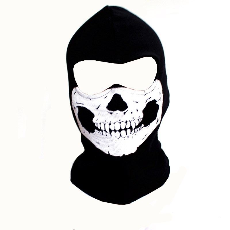 Picture of Deadpool white red hot sale ebay AliExpress Call of Duty Amazon death pure cotton mask