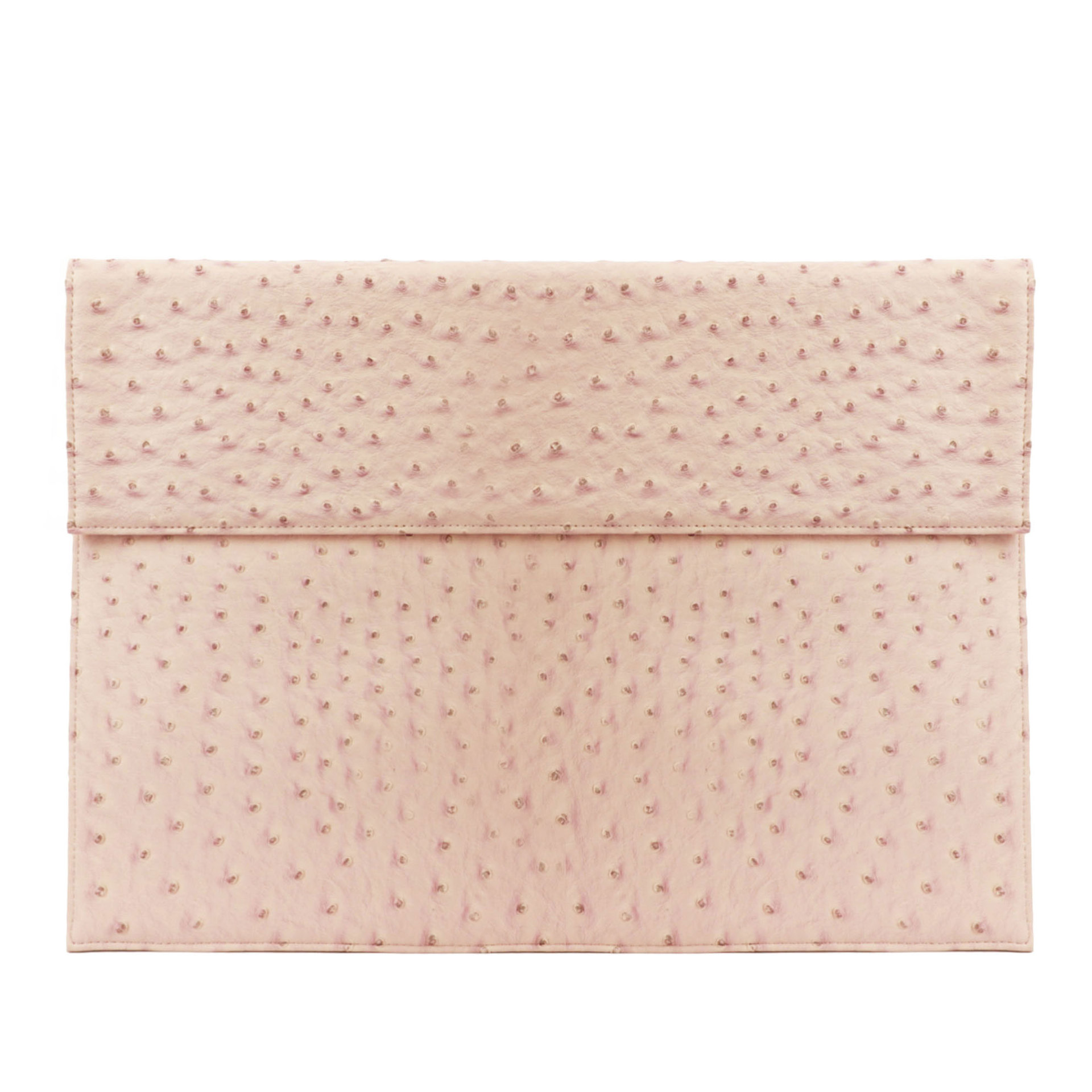 Picture of PU13/15 inch Apple laptop bag fashion ostrich pattern envelope bag business leather clutch sleeve bag