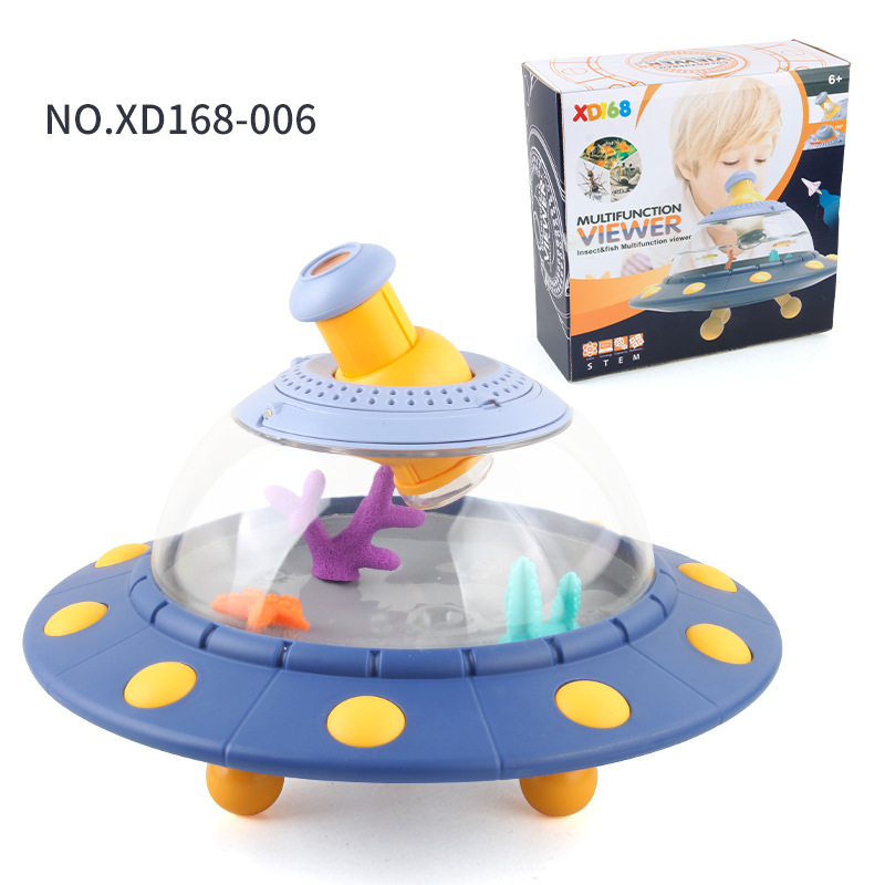 Picture of New Children's Microscope Telescope Toy Science Experiment Set Toy Primary School Student Microscope Toy