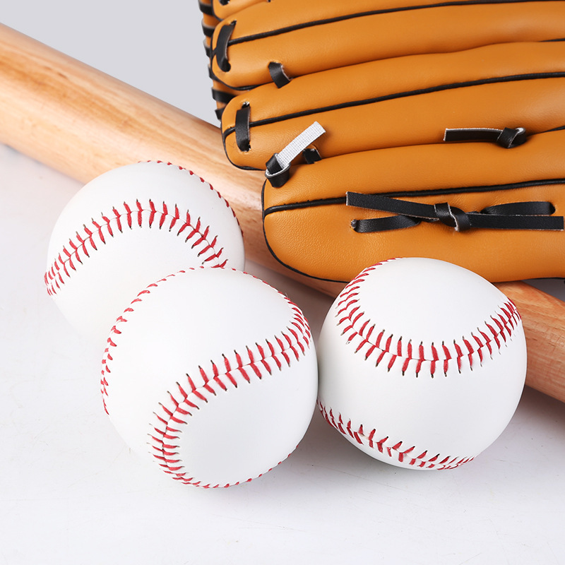 Cross-Border Wholesale Standard Hitting Ball for Home and Commercial Use Pvc Baseball Game Training Kidsren and Adults Softball