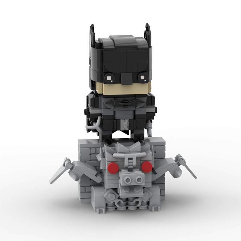 Picture of MOC puzzle 8-12 years old modified transformation creative peripheral Star Wars building blocks Batman assembling Model square head