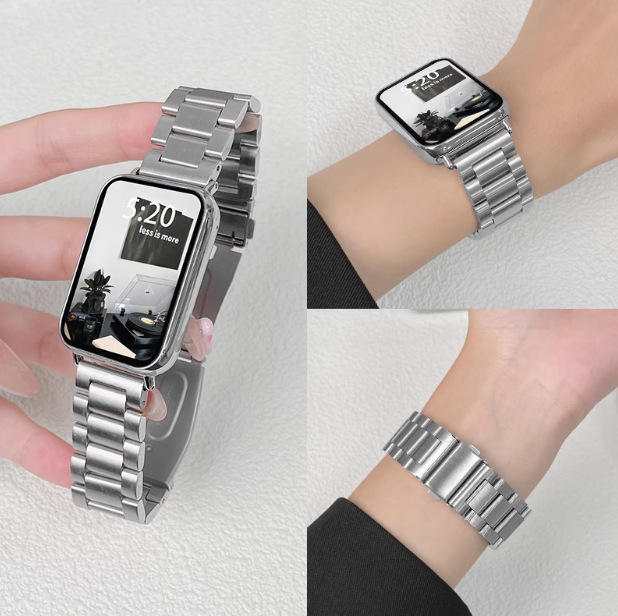 Picture of For Mi Band 9Pro Milanese Nice Strap xiaomi Pro 8/9 Stainless Steel Magnetic Loop Strap