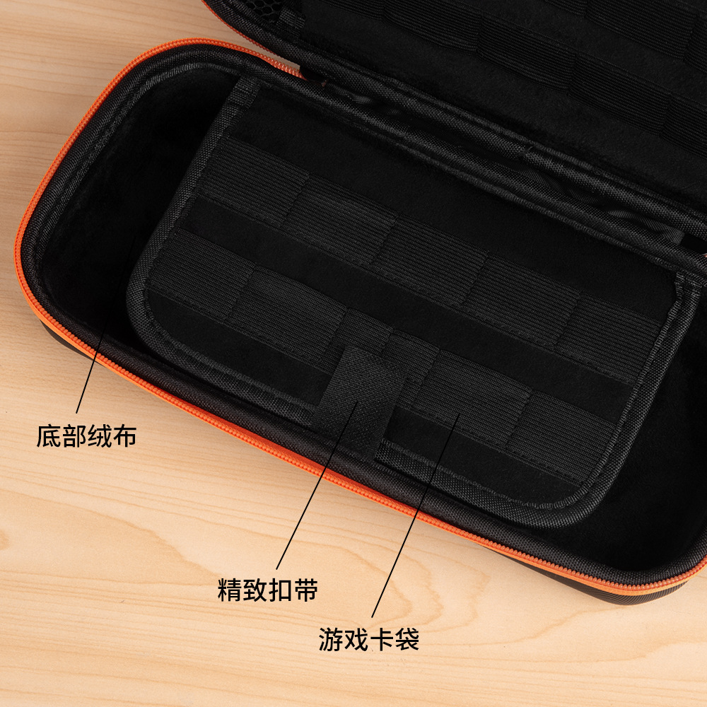 Picture of New Switch2 Storage Bag Game Console Bag Leather Suitable for Nintendo Storage Bag Hard Box Eva Protective Case