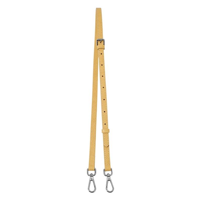 Suitable for Longxiang Wheat Yellow Mini Bag Non-perforated Leather Buckle Transformation Mini Dumpling Bag Shoulder Strap Shoulder Bag Strap Accessories
