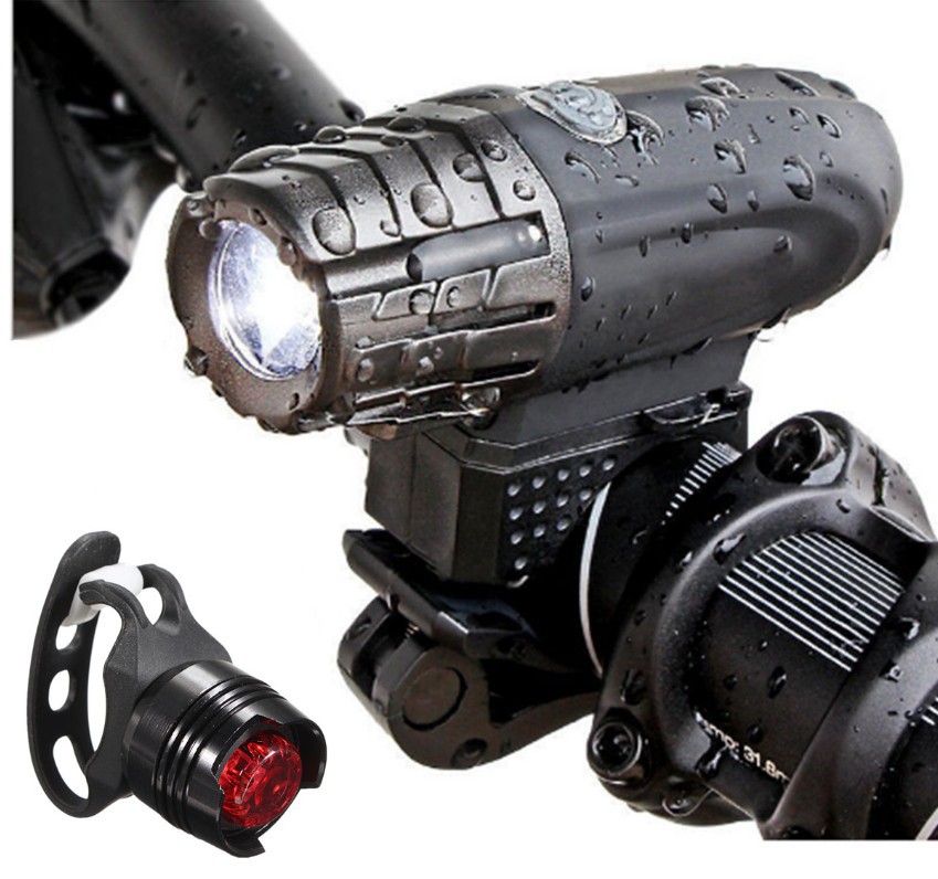 Picture of Bicycle light equipment USB charging warning light outdoor riding strong light headlight bicycle headlight