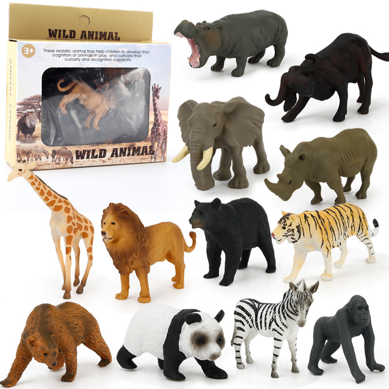 Picture of Popular science toys sand table scene dinosaur marine animal matching knowledge learning card science education cognitive model teaching aids