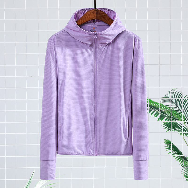 Picture of Internet Celebrating Same-style Summer Couple's Sun-protective Clothing Women's Men's Outdoor Skin Clothing Elastic Breathable Jacket Quick-drying Clothes