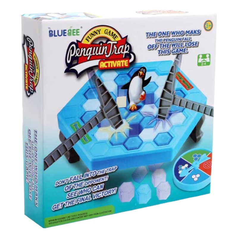 Ice Breaking Penguin Knocking Plastic Ice Block Game Save Penguin Ice Breaking Wall Parent-Child Board Game Toy