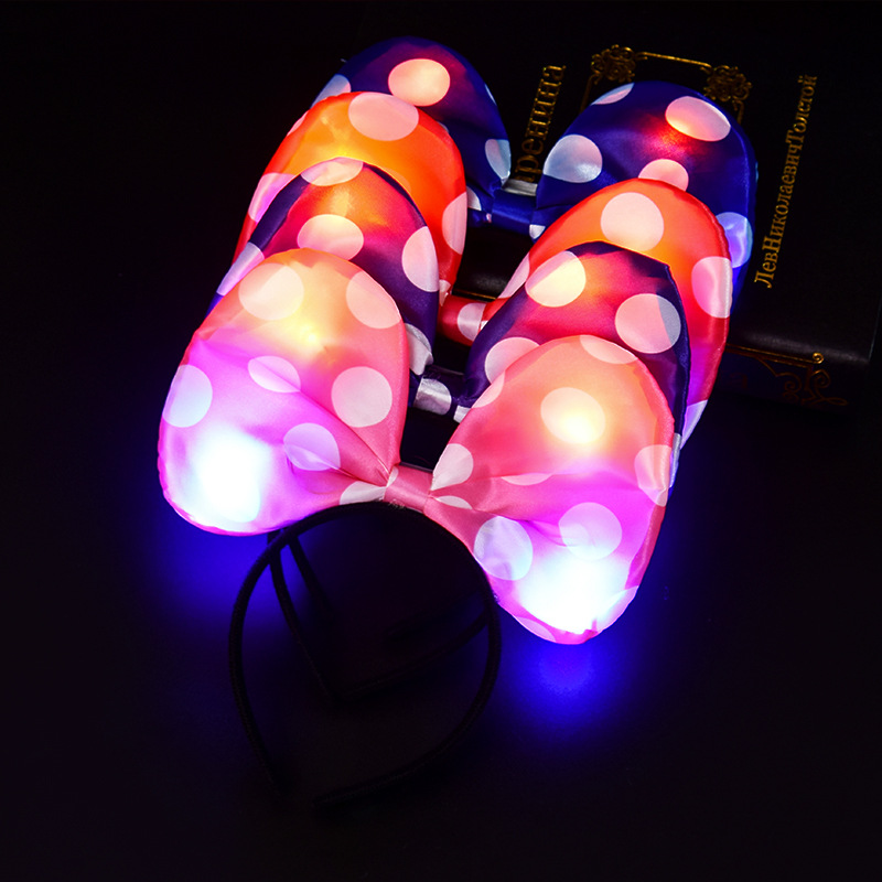 Picture of Luminous head Kou hair hoop horn antler concert children's gift to push hot selling factory direct wholesale
