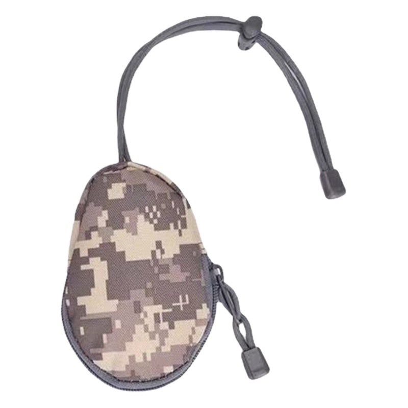 Outdoor Convenient Key Bag, Military Fan Equipment, Change Clutch Bag, Data Cable Earplug Storage, Drawstring Wrist Bag, Trouser Bag