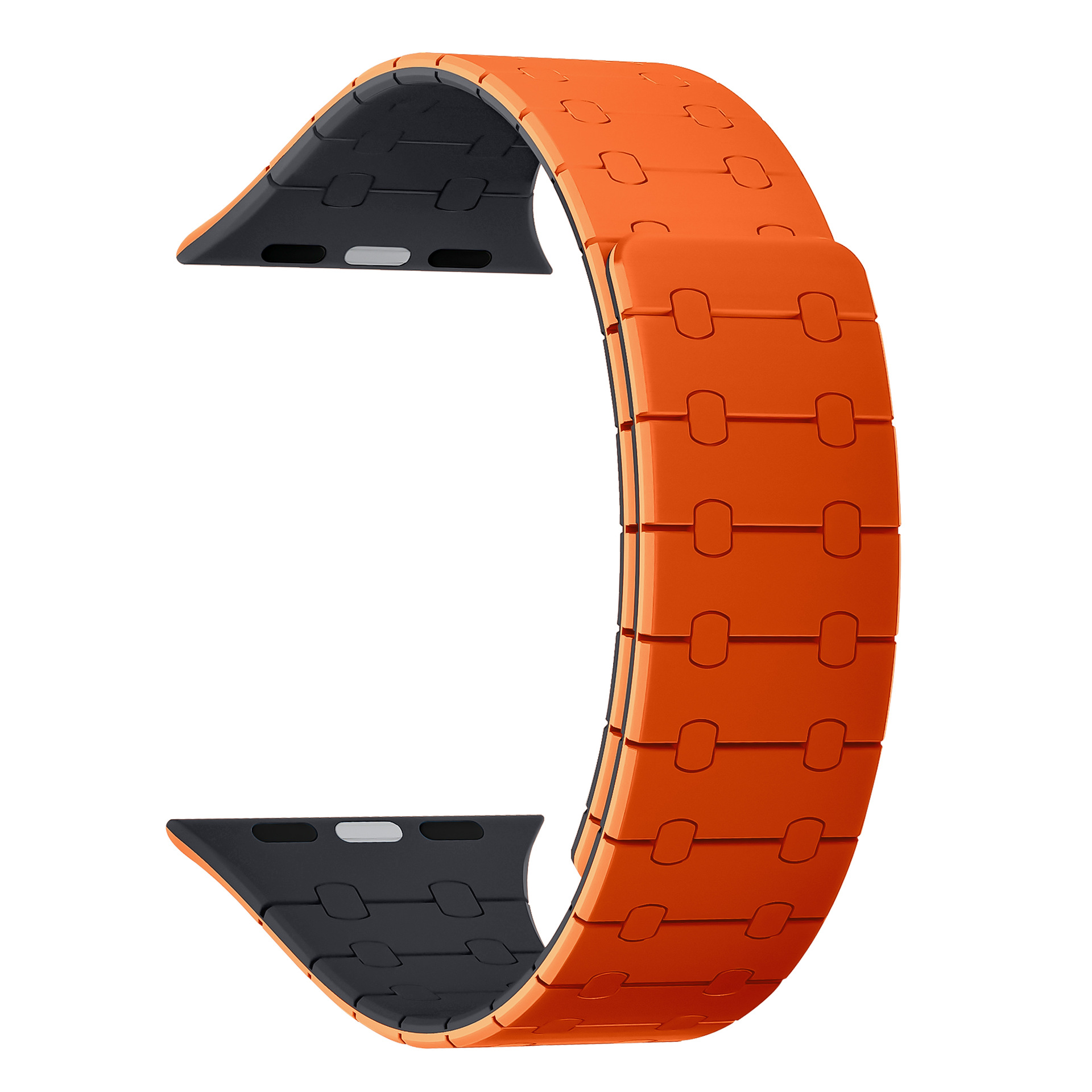 Picture of For Apple Watch Strap Magnetic Iwach8/9 Silicone Magnetic Apple Watch 8/9 Strap Classic Two-Tone