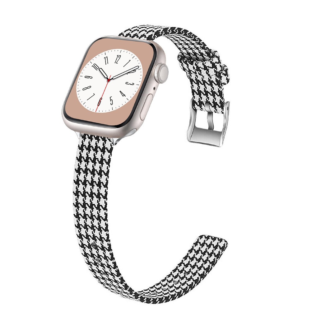 Picture of Suitable for Apple Watch S10 Canvas Nylon Small Waist Women's Watch Strap in Stock
