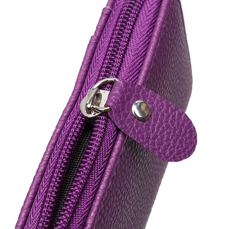 Picture of Cross-border New Arena Card Bag Korean-style Portable Women's Short Bank Card Holder Business Card Holder Vertical Zipper Clutch