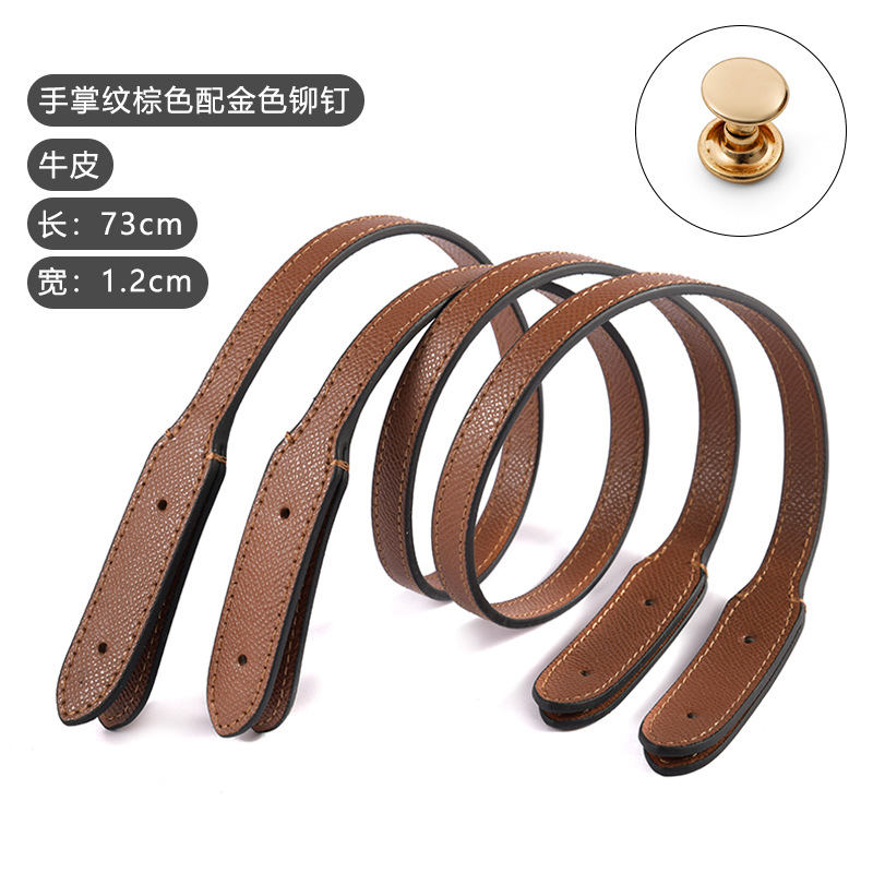 Picture of Suitable for tote bag strap replacement strap single shoulder strap single buy women's bag accessories hand strap leather hand strap