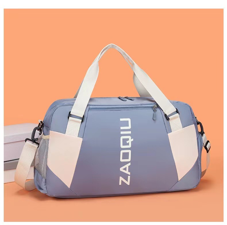 Picture of Leisure Fitness Travel Bag Women's Short-distance Travel Portable Luggage Bag New Dry and Wet Separation Yoga Bag Fitness Bag