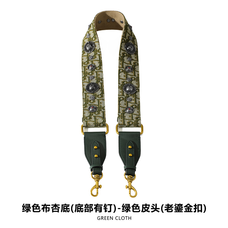 Picture of Mahuangshi MHS-F-66 Wide Bag with Canvas Shoulder Strap Shoulder Crossbody Cowhide Bag Accessories Bag Strap Comfortable D