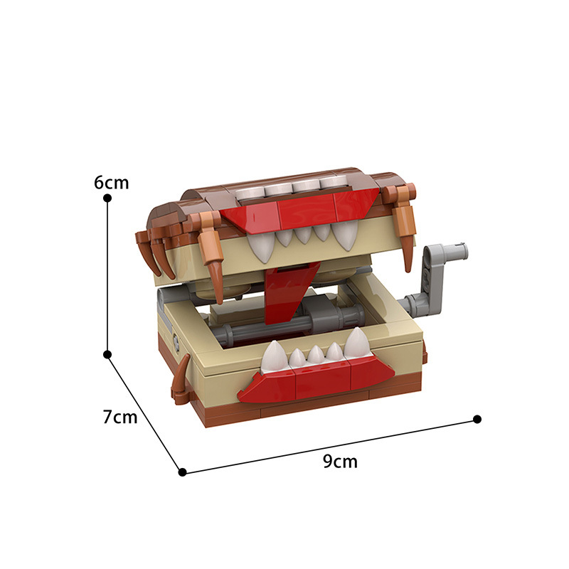 Picture of MOC compatible with Lego small particle building blocks toy suit creative series Harry Potter monster book manual model