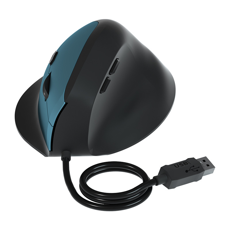 Picture of Cross-border in stock wireless vertical mouse Ergonomic vertical silent TYPEC port charging vertical mouse