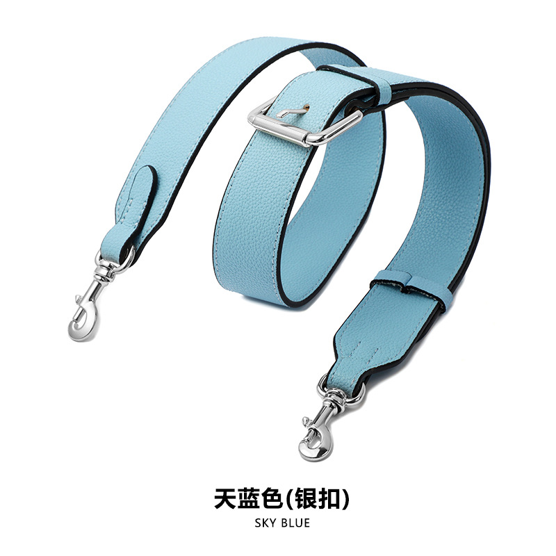 Picture of Ma Huangshi MHS-A-9 Litchi-grain Cowhide Bag Replacement Strap Dionyor Bag Long Shoulder Strap All-match Wide Shoulder Strap