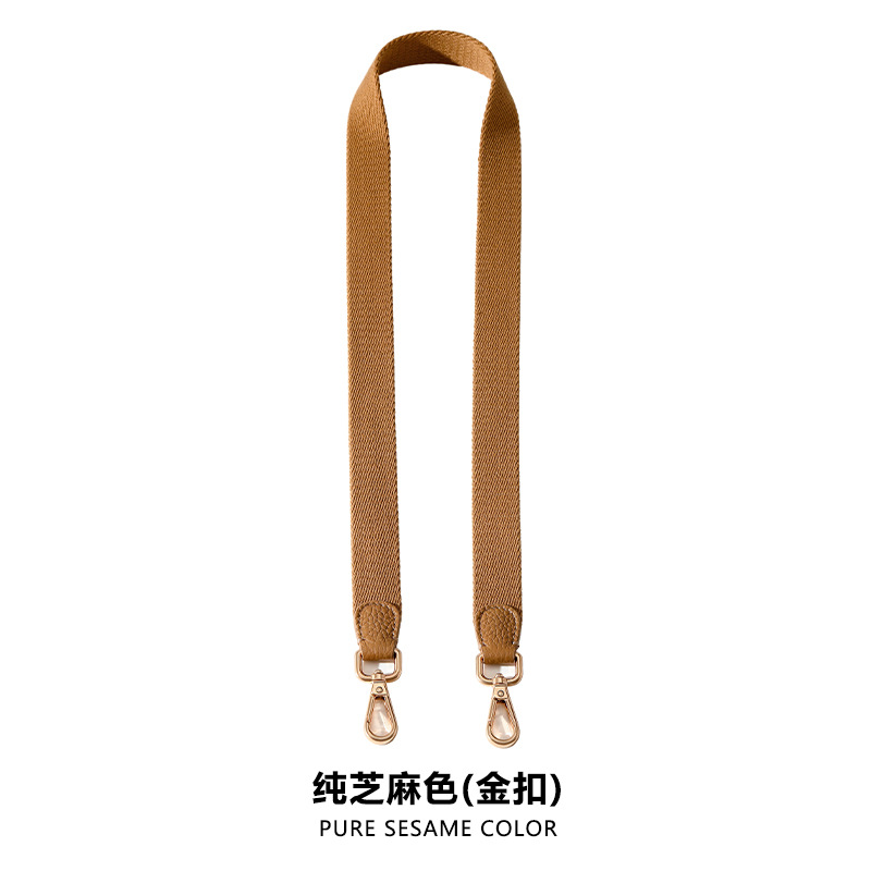 Picture of Mahuangshi MHS-F-34 Wide Strap Lightweight Comfortable Full Narrow Side Shoulder Strap Accessories Canvas Backpack Strap Crossbody Solid Color