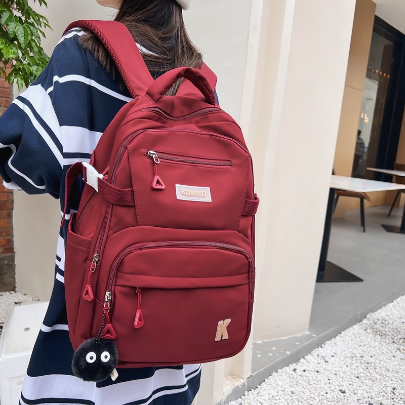 Picture of Backpack Large Capacity Female South Korea All-match High School Student College Student Schoolbag Mori Trendy Brand Junior High School Student Waterproof Backpack