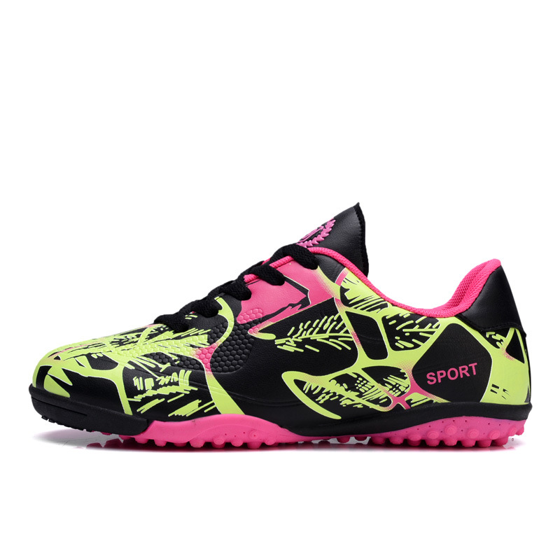Picture of Youth Spike Training Football Shoes Campus Outdoor Men's and Women's Low-Top Artificial Grass Spikes Competition for Male and Female Students