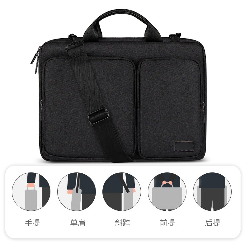 Picture of Accessory Cosmetics Bag, Computer Bag, Shoulder Crossbody Bag, Messenger Bag, Suitable for Macbook, Huawei, Xiaomi, Quilted Pattern