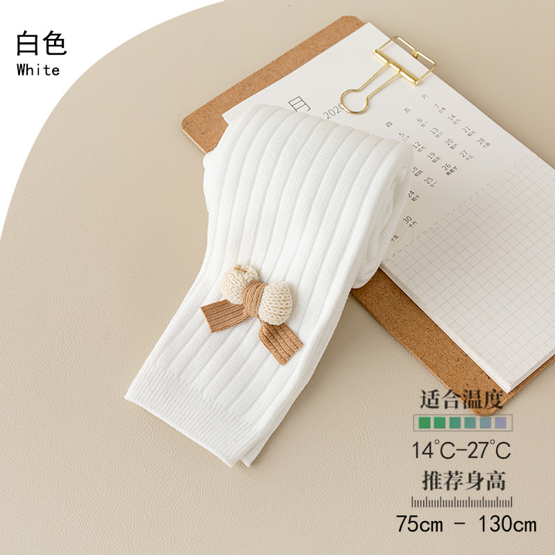 Picture of New Girls Leggings Children's Pants Spring and Autumn Pit High Waist Casual Outfit Baby Leggings Socks Wholesale
