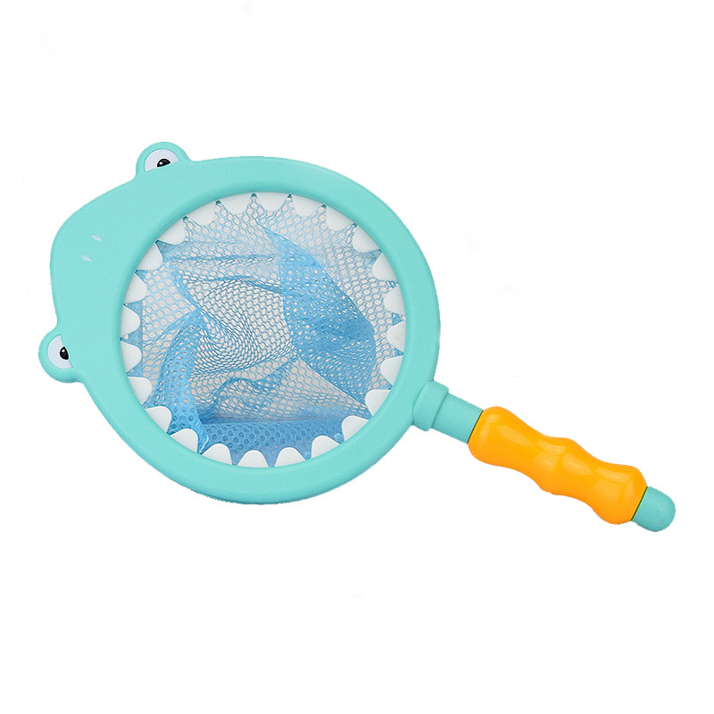 Picture of Children's water spray temperature-sensitive color-changing animal bathroom toy shark fishing Bath Pond glue playing water fishing fish toy