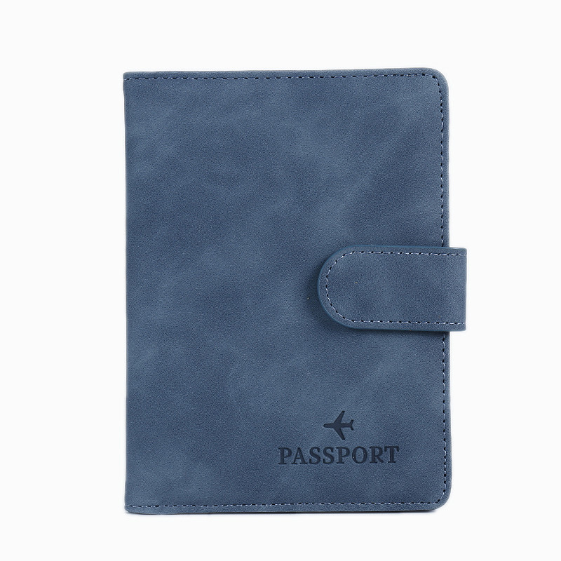 Picture of Spot New Rfid Passport Holder Convenient Multi-Functional Document Holder Pu Material Storage Travel Passport Bag