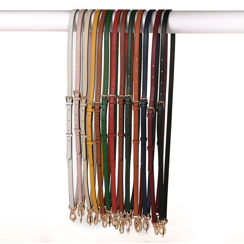 Picture of Ma Huangshi Mhs-A-1 Plain Leather Bag Strap Adjustable Spaghetti Strap Bag Replacement Strap Single Shoulder Crossbody for Women