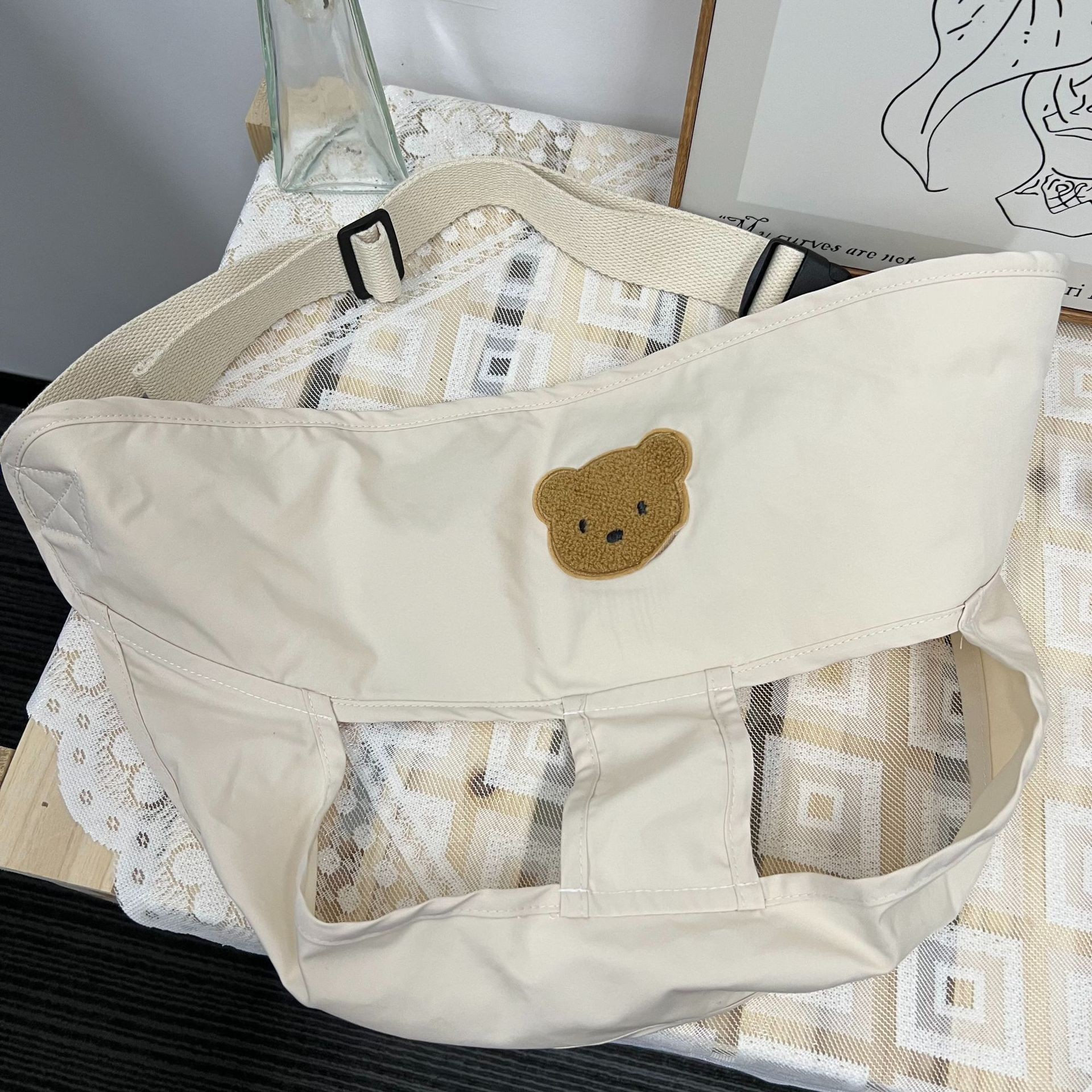 Picture of Ins Korean Style New Baby Portable Dining Chair Fixed Belt Baby Safety Strap Kidsren's Eating Out Artifact