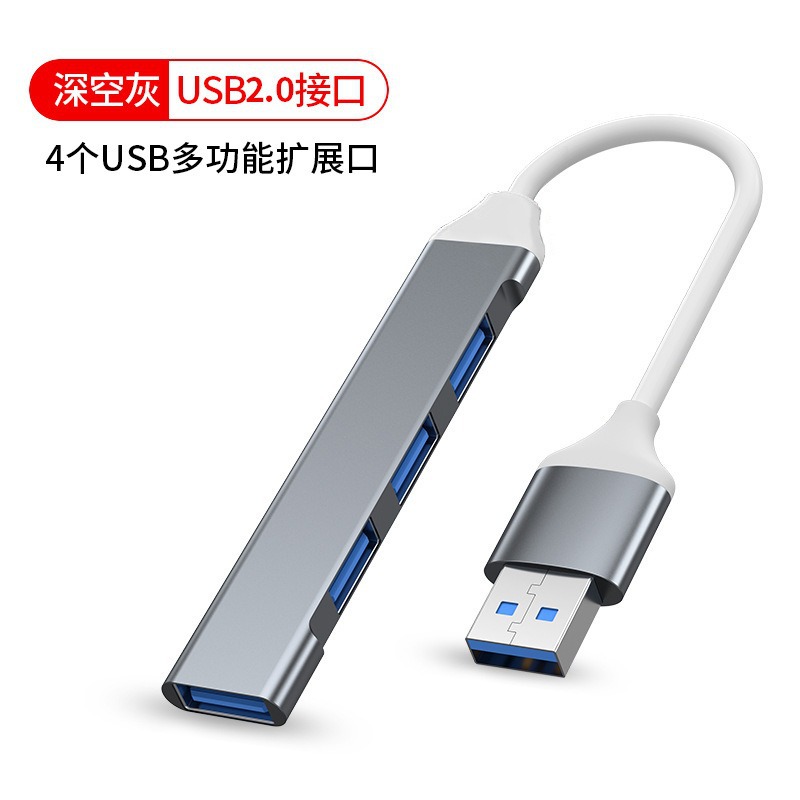 Picture of 2-in -1 docking station usb3.0 laptop hub splitter extender type-c docking station