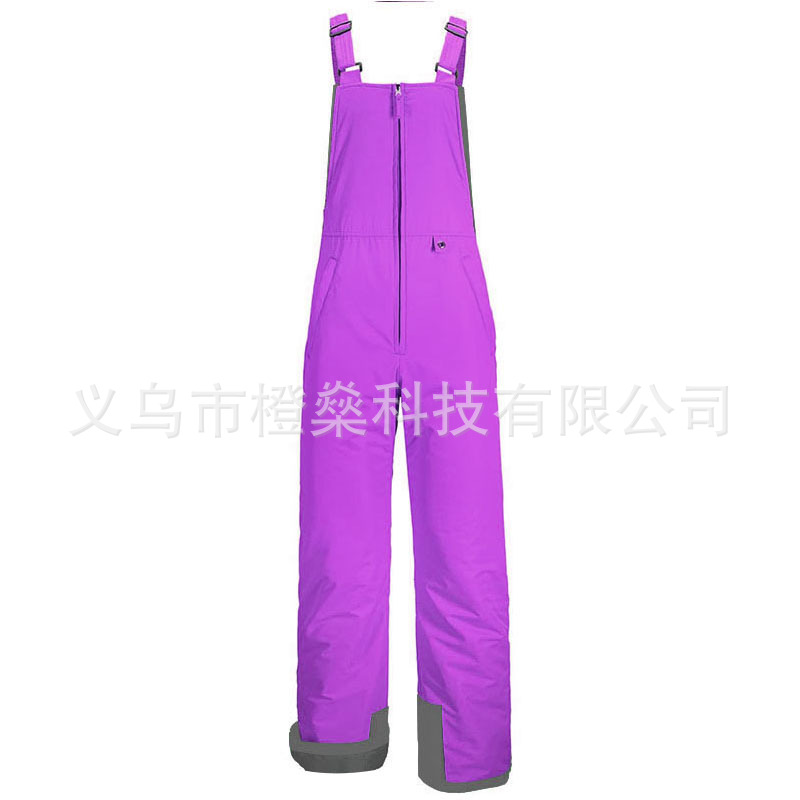Picture of Popular Outdoor Ski Overalls for Men and Women, Waterproof and Windproof Assault Pants with Cotton and Wear-Resistant Winter Snow Pants