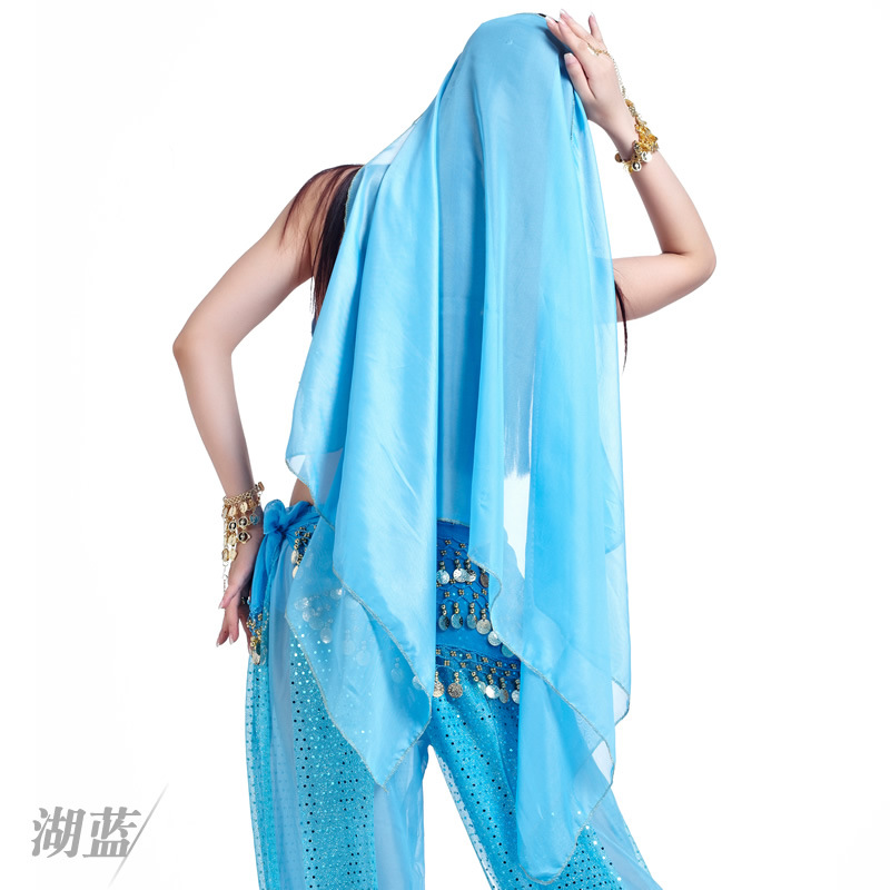 Picture of Dancer hand hook head chain belly dance veil hand hook head chain belly dance headwear belly dance gauze wholesale