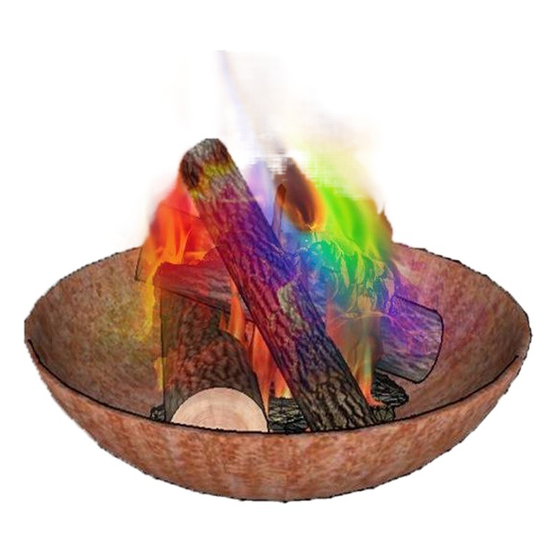 magic flames colorful flame powder magic Flame Halloween haunted house props outdoor bonfire supplies