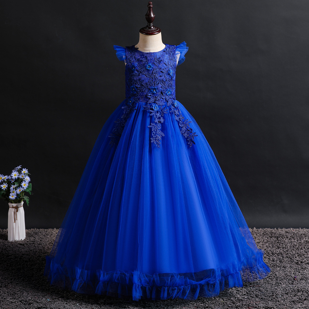 Picture of New Explosions Girls Dress children's Wedding Dress Flower Princess Dress Dress children's Dress children