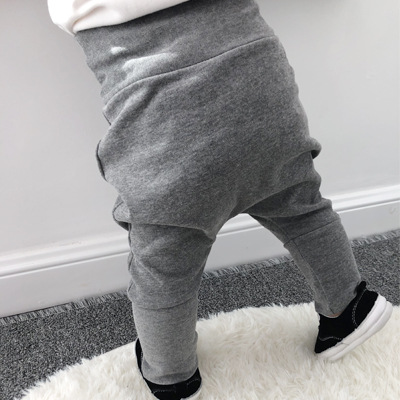 Picture of Clearance No Return No Change Baby High Waist Belly Pants Girls' Large PP Pants Children's Baby Children's Harlan Pants
